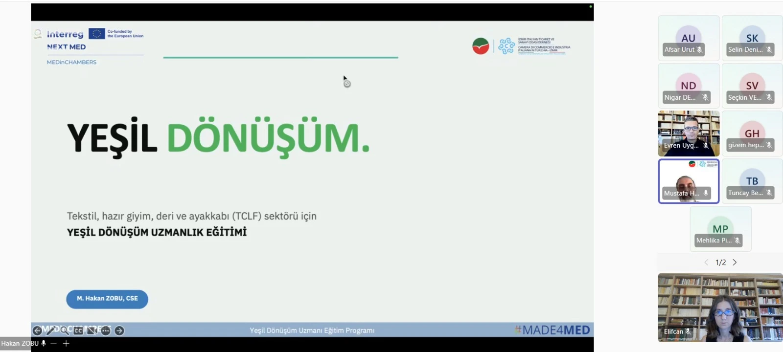 Yeşil Dönüşüm Uzmanlığı Eğitimimizin Beşinci Modülünü Tamamladık