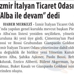 08.04.2019-İzmir İtalyan Ticaret Odası Alba İle Devam Dedi(Ticaret Gazetesi)