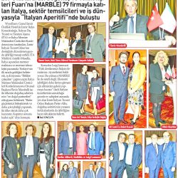 27.03.2017-İtalyan Aperitifinde Buluştular(Yenigün-İzmir)